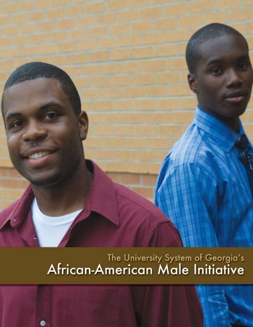 University System of Georgia's African American Male Initiative