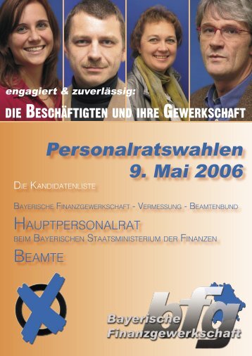 Bilderbogen HPR Beamte - bei der Bayerischen Finanzgewerkschaft