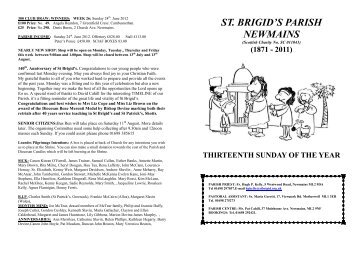 Parish Bulletin Sunday 1st July 2012.wps