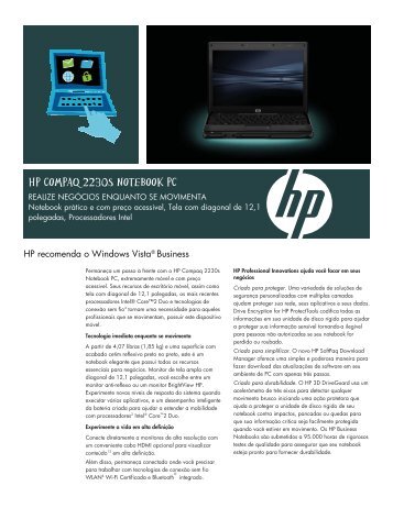 HP Compaq 2230s Notebook PC
