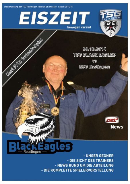 Karl Fritz Gedenk-Spiel: TSG Black Eagles vs. ESG Esslingen