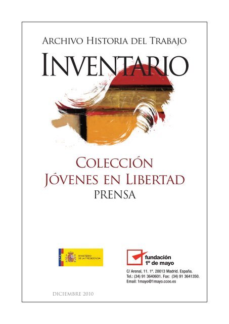 ColecciÃ³n de prensa juvenil antifranquista (catÃ¡logo) - FundaciÃ³n 1Âº ...