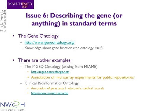 Introduction to bioinformatics - National Genetics Reference ...