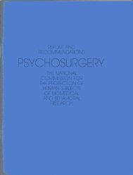 psychosurgery - National Institutes of Health