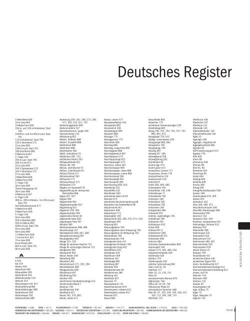 Deutsches Register - Firefly Books Ltd.