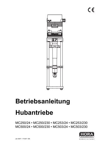 MC250-MC503 - HORA