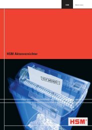 HSM Aktenvernichter - Horn & Görwitz GmbH & Co.