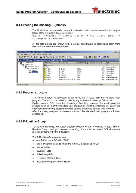 Benutzerhandbuch / User Manual - TR Electronic