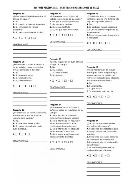 FACTORES PSICOSOCIALES