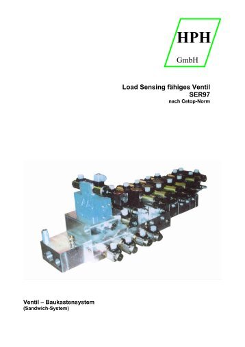 Load Sensing fähiges Ventil - HPH-GmbH