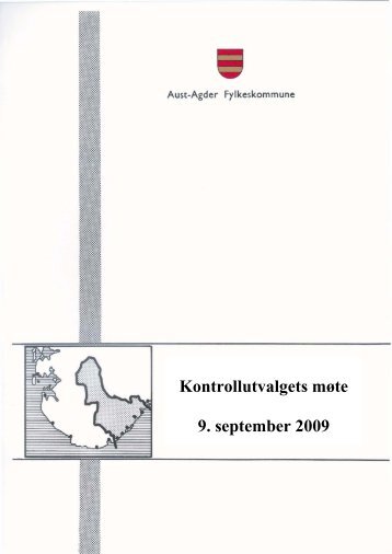 Kontrollutvalgets mÃ¸te 9. september 2009.pdf - Aust-Agder ...
