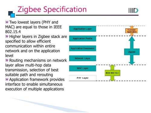 Wireless Communication - Zigbee, Bluetooth - IIIT