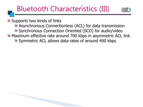 Wireless Communication - Zigbee, Bluetooth - IIIT