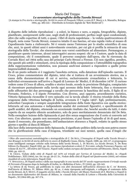 Le avventure Storiografiche della Tavola Strozzi - Alcovacreativa.org