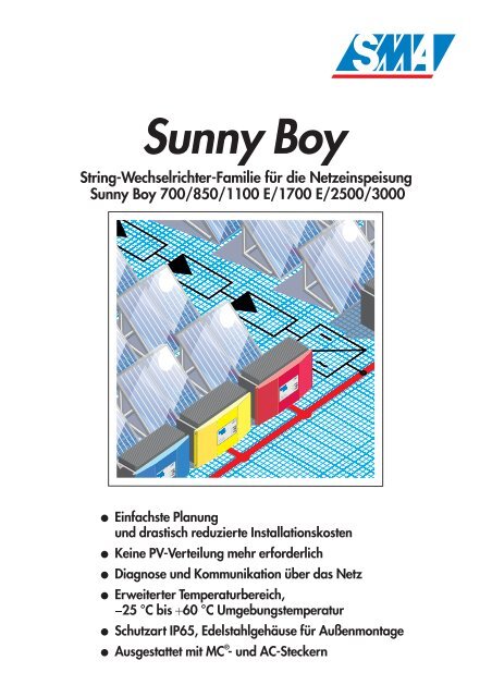 Sunny Boy (Trafo), deutsch - Photovoltaik