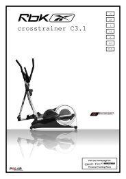 crosstrainer C3.1 - Fitness Equipment Services Login