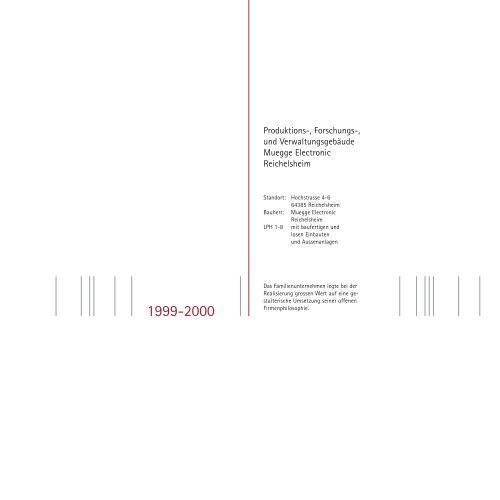 1982-2002 - Gräber | Architekten & Ingenieure