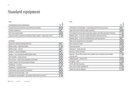 B-Class price list - Mercedes-Benz (UK)