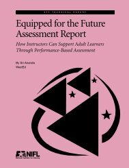 Equipped for the Future Assessment Report: How Instructors Can ...