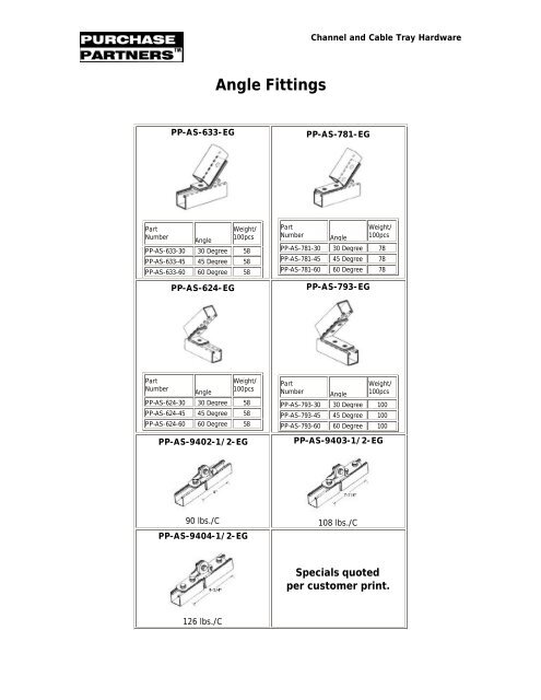 Assembly Parts - Purchase Partners