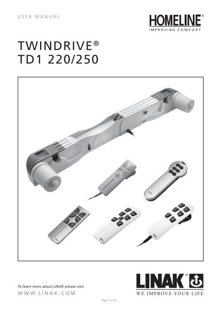 TWINDRIVEÂ® TD1 220/250 - Linak
