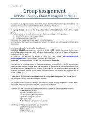 Group Assignment 2013. - Zoomin