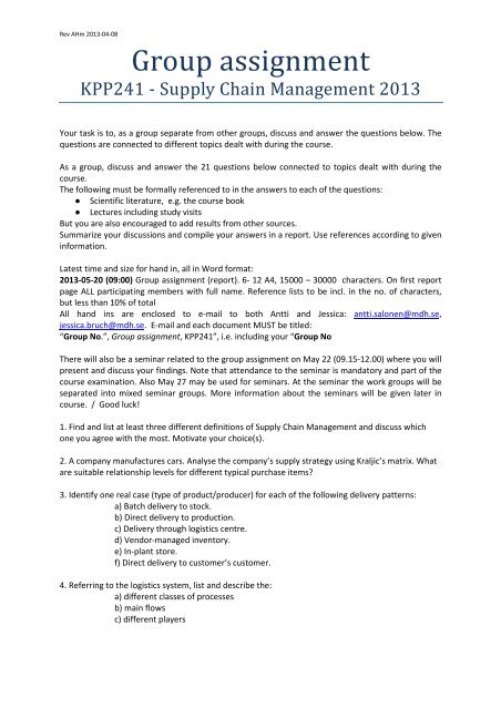 Group Assignment 2013. - Zoomin