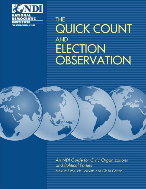 The Quick Count and Election Observation