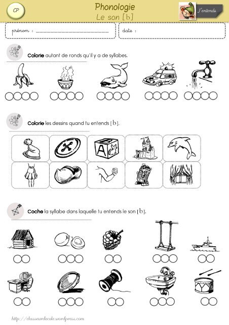 Son B - Classeurdecole