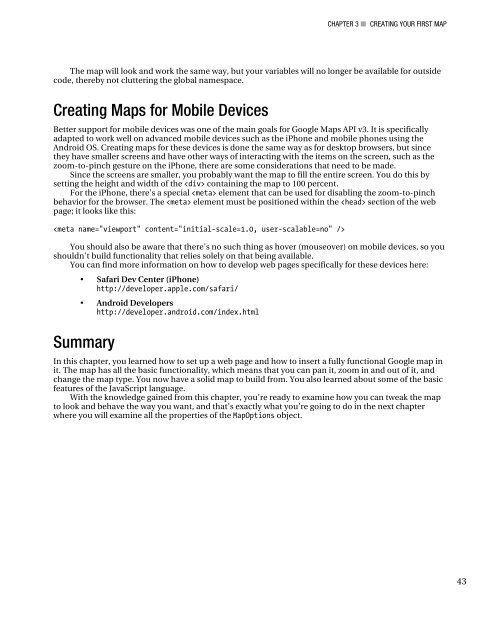 Google Maps API 3