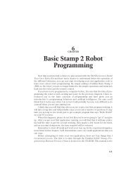 Basic Stamp 2 Robot Programming - ISL