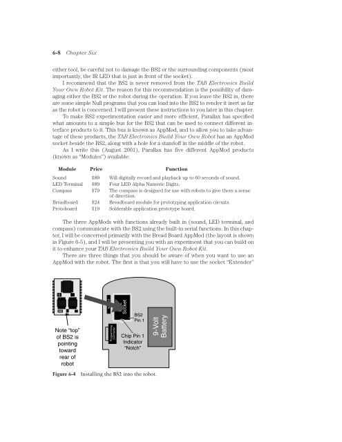 Basic Stamp 2 Robot Programming - ISL