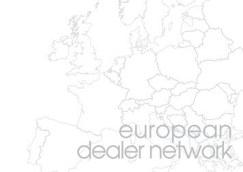 european dealer network - Honda