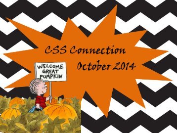 CSS Connection October 2014