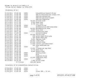 page 1 of 33 07/12/11, 07:42:27 AM - LibreOffice-NA.US