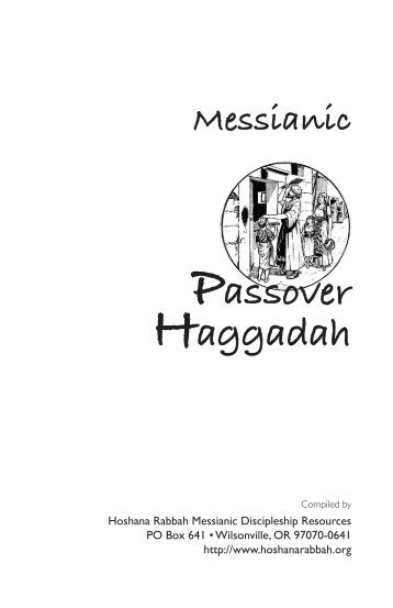 Messianic Passover Haggadah - Hoshana Rabbah