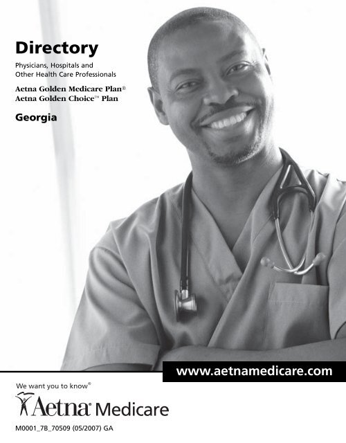 Directory Aetna Medicare