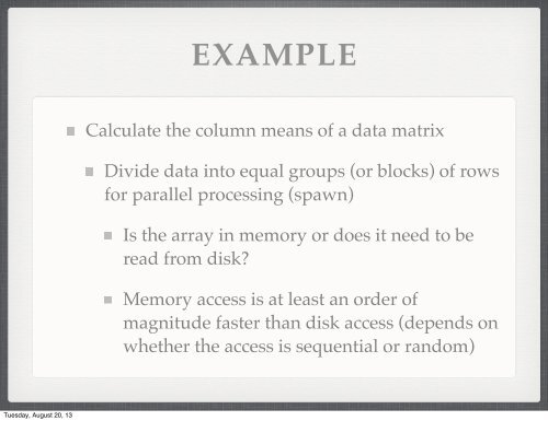 PARALLEL PROCESSING