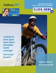 BluePreferred PPO brochure - Health Insurance