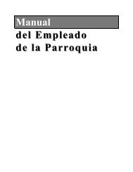 Manual del Empleado del Empleado de la Parroquia de la Parroquia