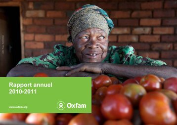 Rapport annuel 2010-2011 - Oxfam International