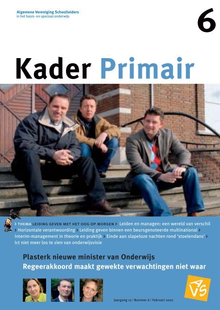 Kader Primair 6 (2006-2007). - Avs