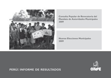PERú: INFORME DE RESULTADOS - ONPE