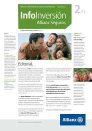 InformaciÃ³n sobre Fondos de InversiÃ³n y Productos ... - Allianz