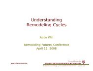 Understanding Remodeling Cycles - Joint Center for Housing ...
