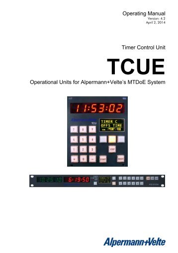 TCUE - Alpermann+Velte