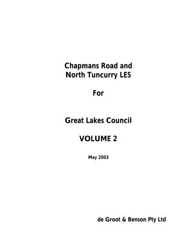 borehole log - Great Lakes Council