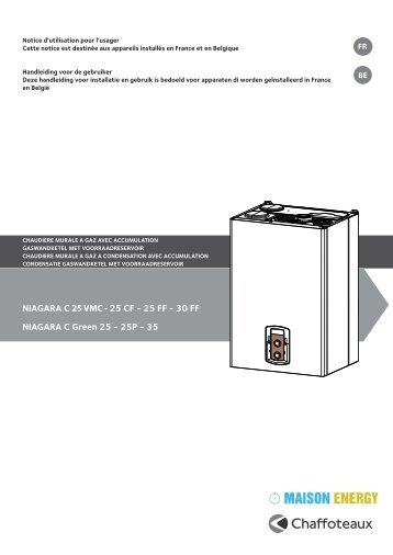 Notice d'utilisation - Chaffoteaux