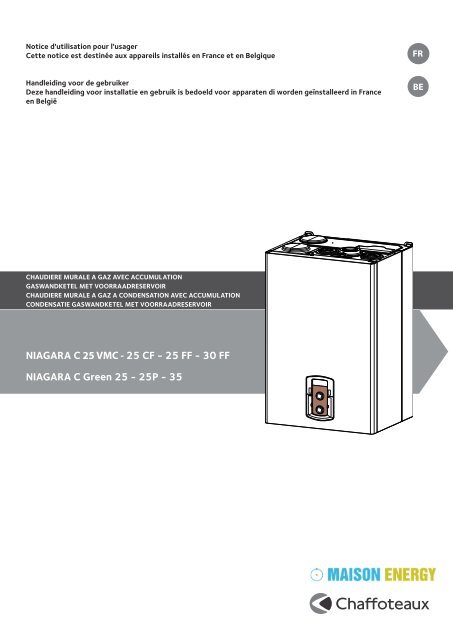 Notice d'utilisation - Chaffoteaux