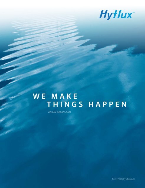 WE MAKE THINGS HAPPEN